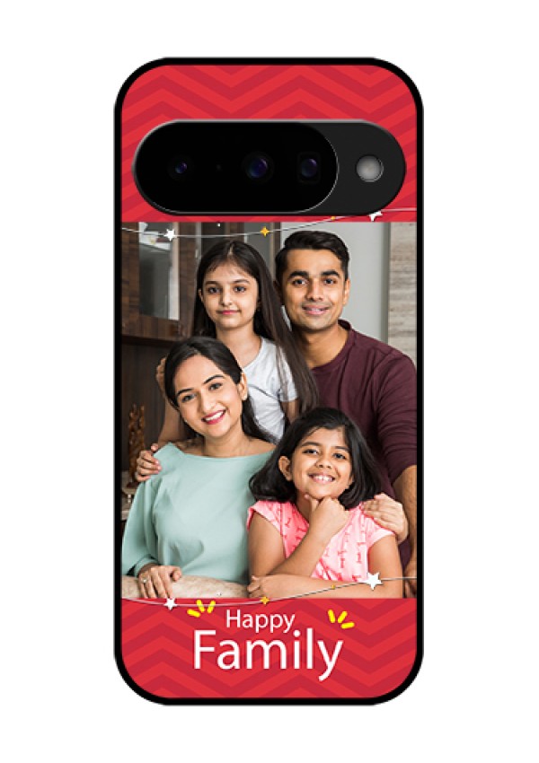 Google Pixel 10 5G Custom Glass Phone Case - Happy Family Design