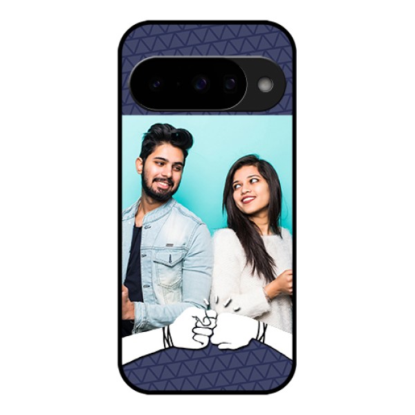 Google Pixel 10 5G Custom Glass Phone Case - With Best Friends Design