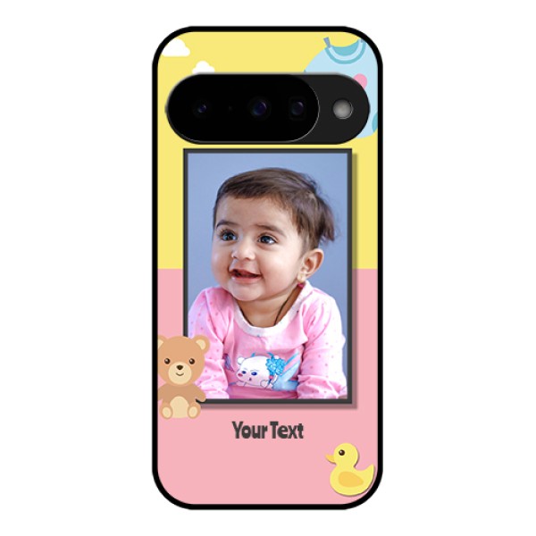 Google Pixel 10 5G Custom Glass Phone Case - Kids 2 Color Design
