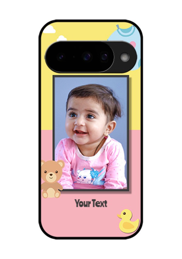 Google Pixel 10 5G Custom Glass Phone Case - Kids 2 Color Design