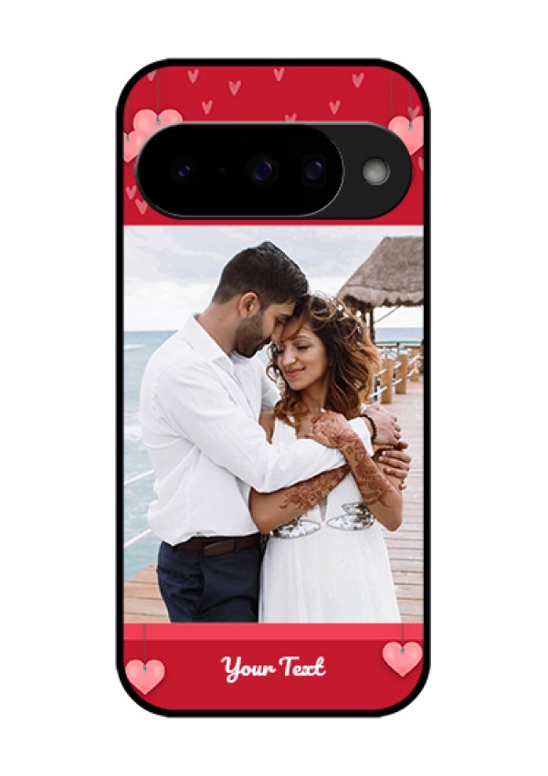Google Pixel 10 5G Custom Glass Phone Case - Valentines Day Design