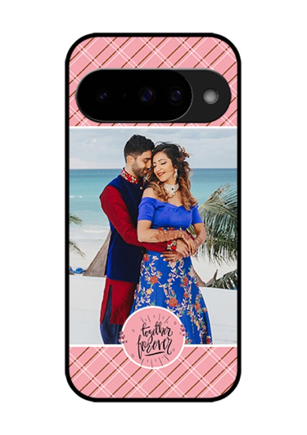 Google Pixel 10 5G Custom Glass Phone Case - Together Forever Design