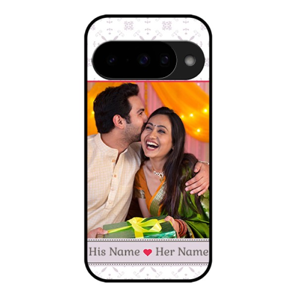Google Pixel 10 5G Custom Glass Phone Case - With Photo And Ethnic Design