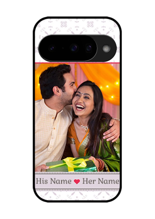 Google Pixel 10 5G Custom Glass Phone Case - With Photo And Ethnic Design