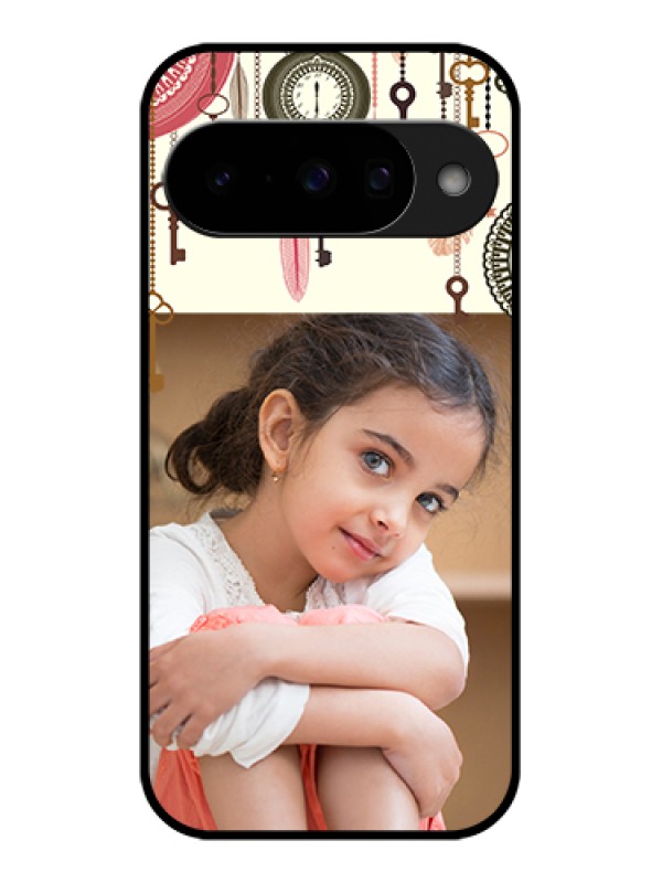 Custom Google Pixel 10 5G Custom Glass Phone Case - Boho Style Design