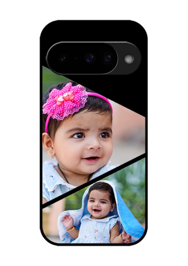 Google Pixel 10 5G Custom Glass Phone Case - Semi Cut Design