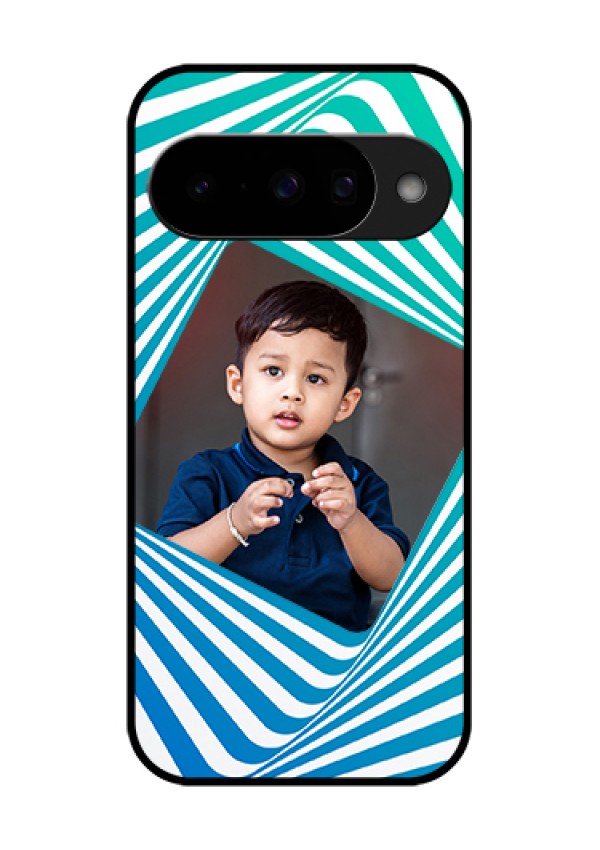 Google Pixel 10 5G Custom Glass Phone Case - Abstract Spiral Design