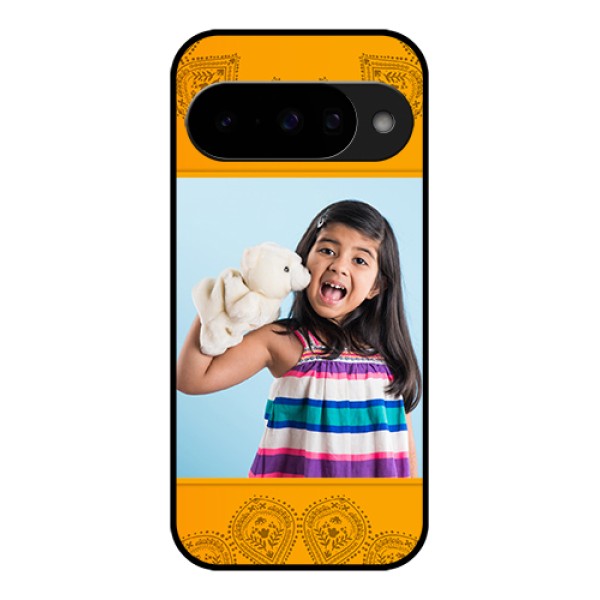 Google Pixel 10 5G Custom Glass Phone Case - Photo Wedding Design