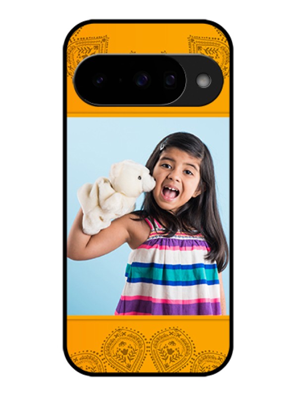 Custom Google Pixel 10 5G Custom Glass Phone Case - Photo Wedding Design