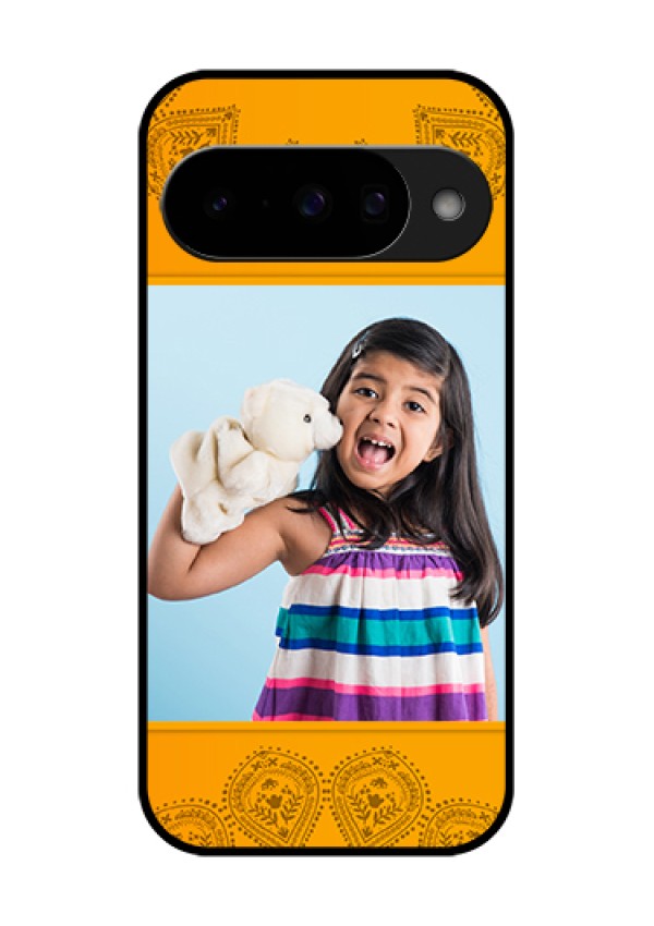 Google Pixel 10 5G Custom Glass Phone Case - Photo Wedding Design