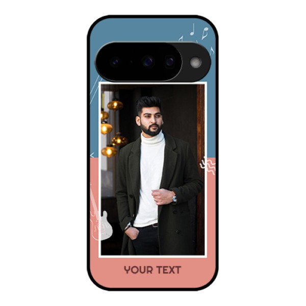 Google Pixel 10 5G Custom Glass Phone Case - With Color Musical Note Design