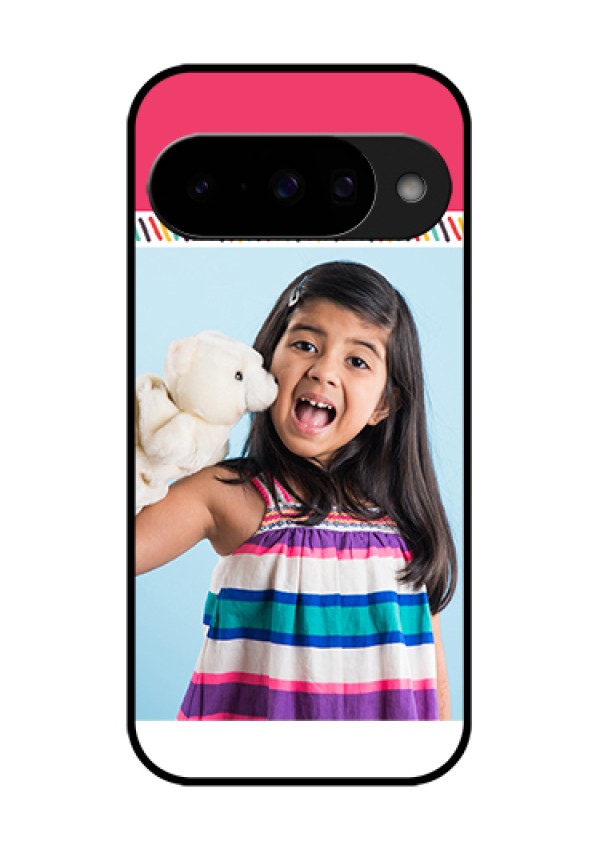 Google Pixel 10 5G Custom Glass Phone Case - Line Art Design