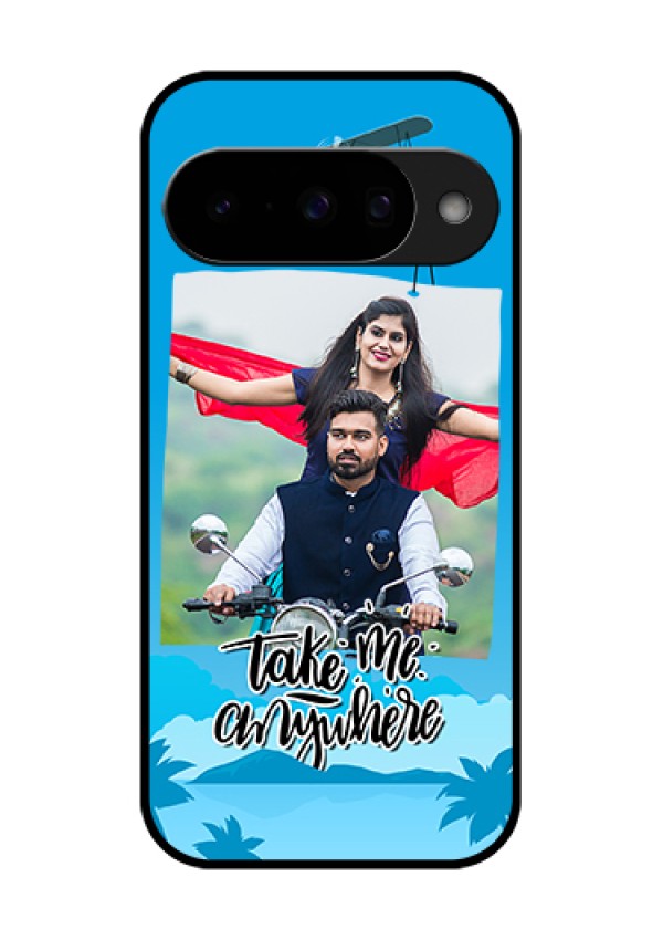 Google Pixel 10 5G Custom Glass Phone Case - Traveller Design