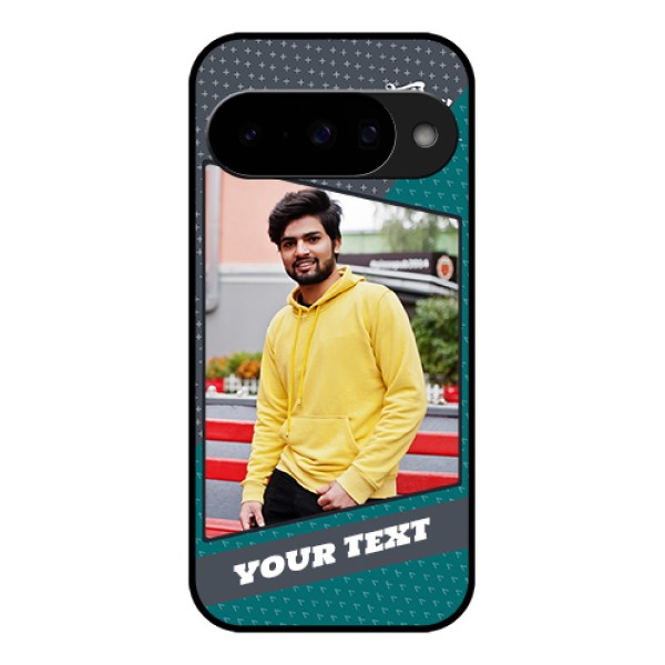 Google Pixel 10 5G Custom Glass Phone Case - Background Pattern Design With Quote