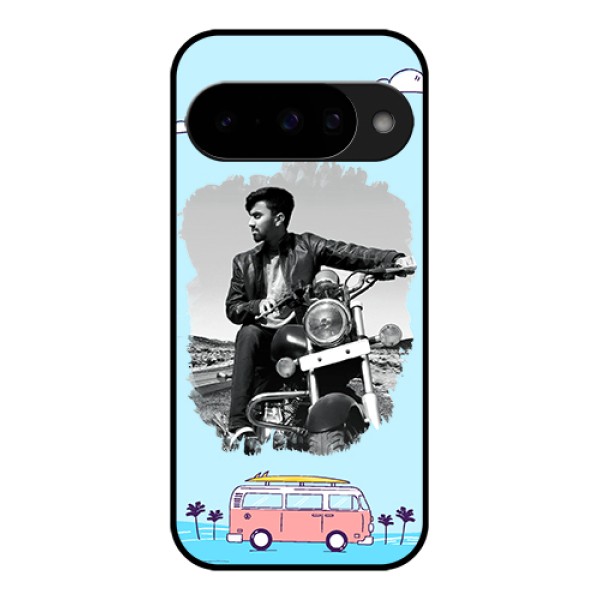 Google Pixel 10 5G Custom Glass Phone Case - Travel & Adventure Design