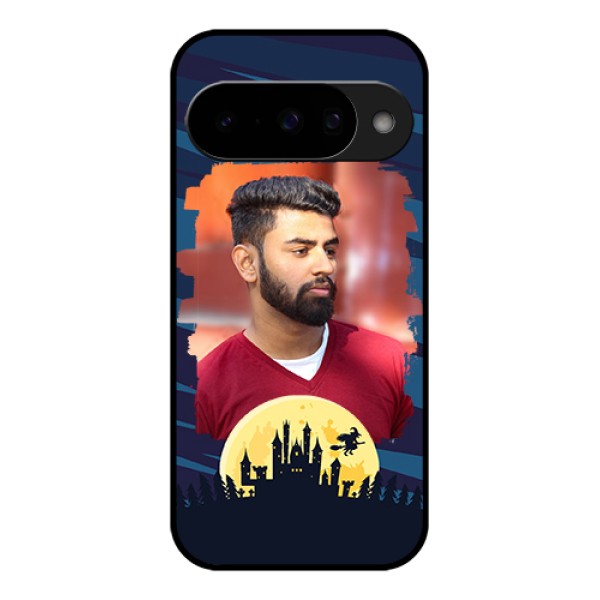 Google Pixel 10 5G Custom Glass Phone Case - Halloween Witch Design