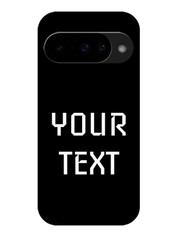 Custom Google Pixel 10 5G Custom Glass Phone Case - Your Name Design