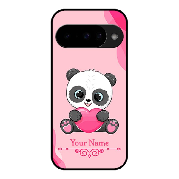 Google Pixel 10 5G Custom Glass Phone Case - Cute Panda Design