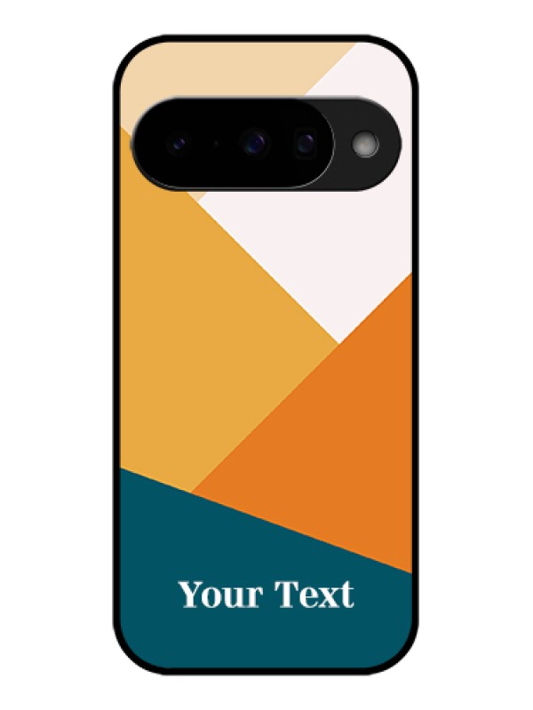 Custom Google Pixel 10 5G Custom Glass Phone Case - Stacked Multi - Colour Design