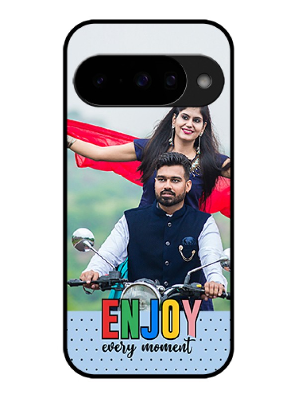 Custom Google Pixel 10 5G Custom Glass Phone Case - Enjoy Every Moment Design