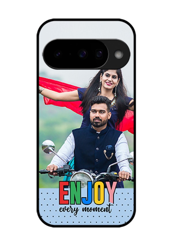 Google Pixel 10 5G Custom Glass Phone Case - Enjoy Every Moment Design