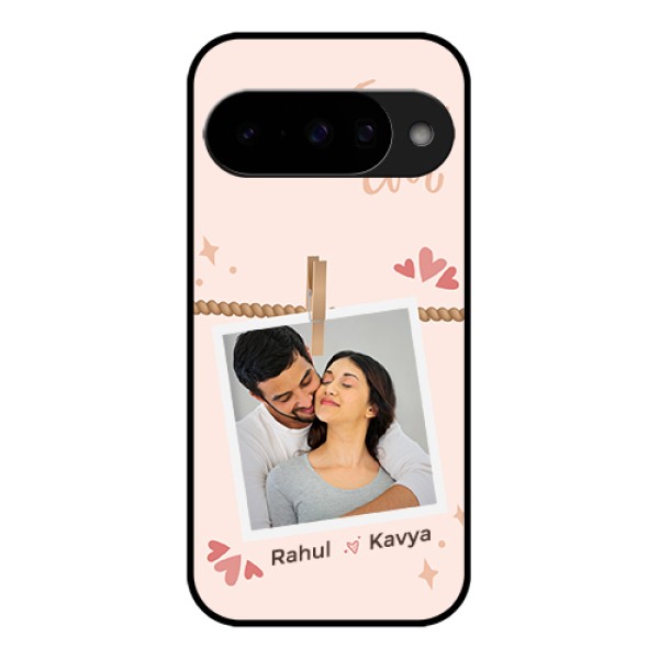Google Pixel 10 5G Custom Glass Phone Case - Forever And Ever Love Design