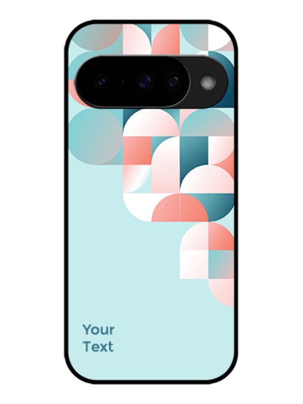 Custom Google Pixel 10 5G Custom Glass Phone Case - Stylish Semi - Circle Pattern Design