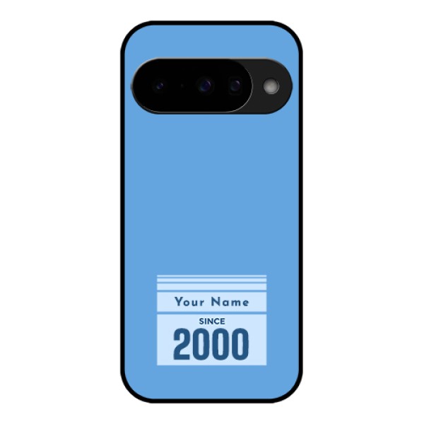 Google Pixel 10 5G Custom Glass Phone Case - Custom Year Of Birth Design