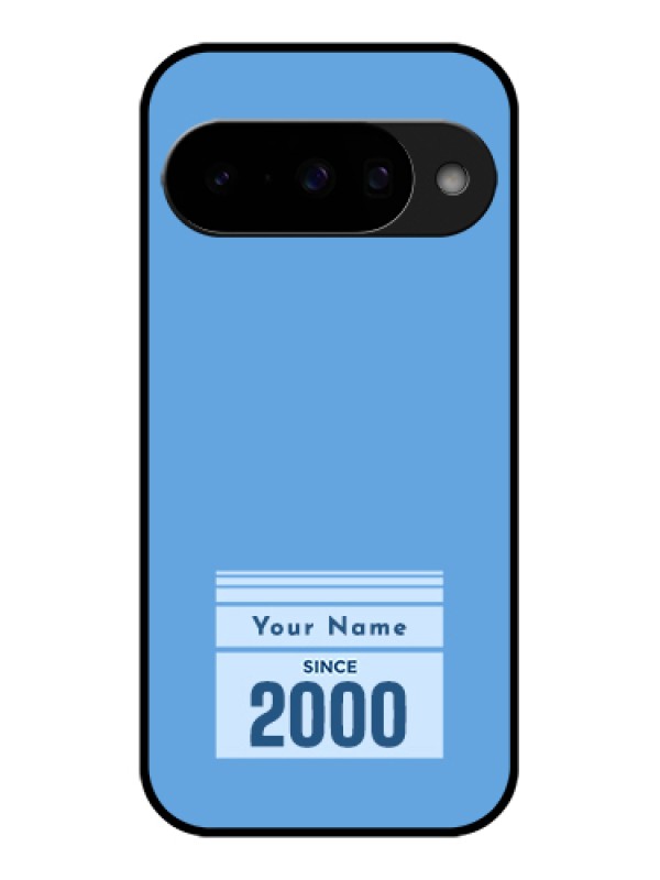Custom Google Pixel 10 5G Custom Glass Phone Case - Custom Year Of Birth Design