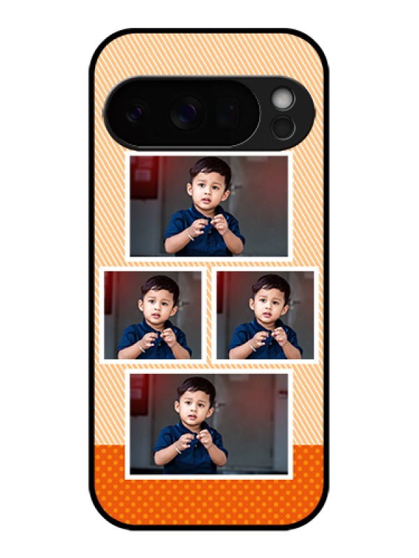 Custom Google Pixel 10 Pro 5G Custom Glass Phone Case - Bulk Photos Upload Design