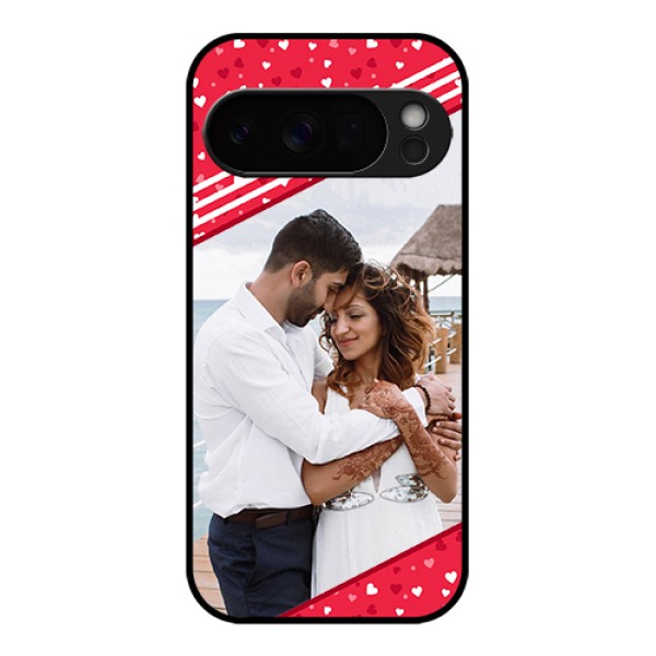 Google Pixel 10 Pro 5G Custom Glass Phone Case - Valentines Gift Design