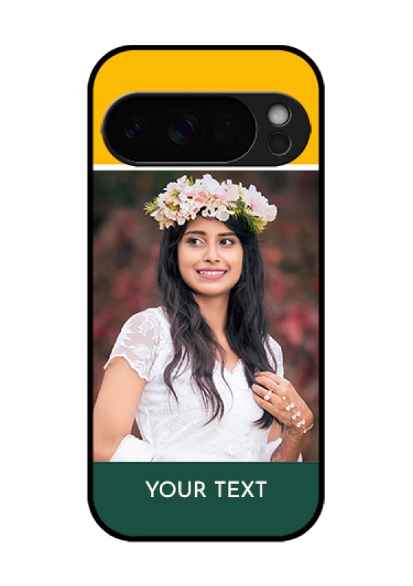 Google Pixel 10 Pro 5G Custom Glass Phone Case - Love You Design