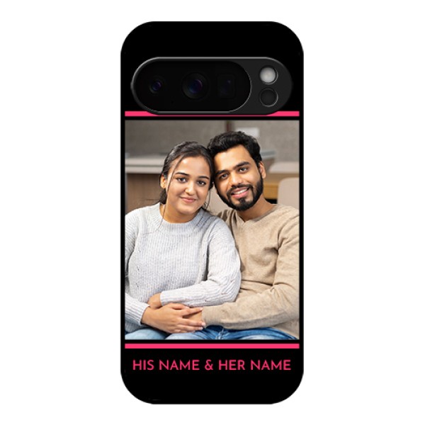 Google Pixel 10 Pro 5G Custom Glass Phone Case - With Add Text Design