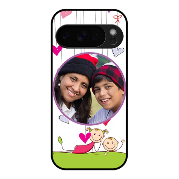 Google Pixel 10 Pro 5G Custom Glass Phone Case - Cute Kids Phone Case Design