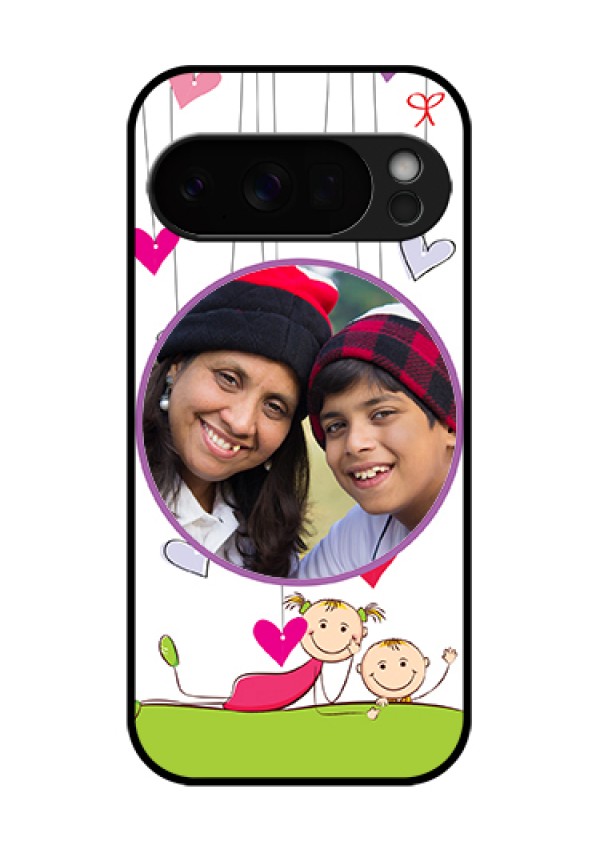 Google Pixel 10 Pro 5G Custom Glass Phone Case - Cute Kids Phone Case Design