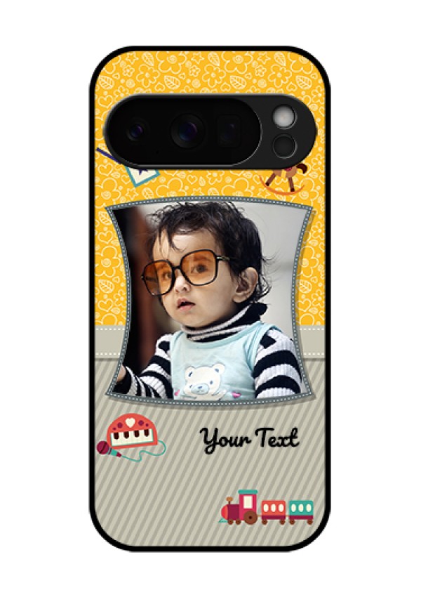 Google Pixel 10 Pro 5G Custom Glass Phone Case - Baby Picture Upload Design