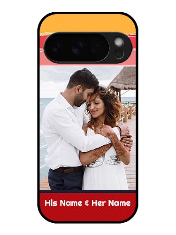 Custom Google Pixel 10 Pro 5G Custom Glass Phone Case - Colorful Case Design