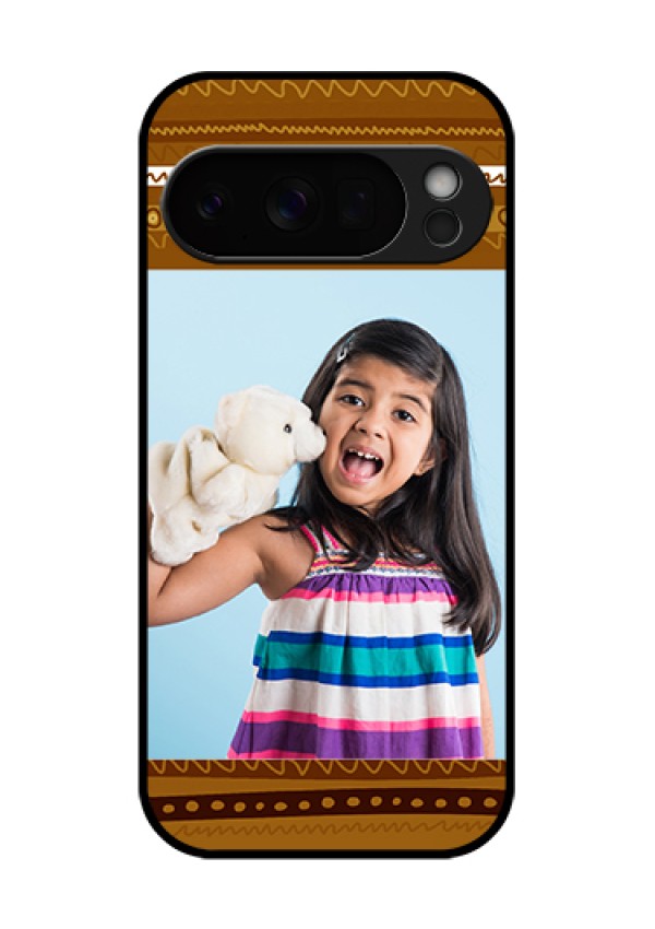 Google Pixel 10 Pro 5G Custom Glass Phone Case - Friends Picture Upload Design