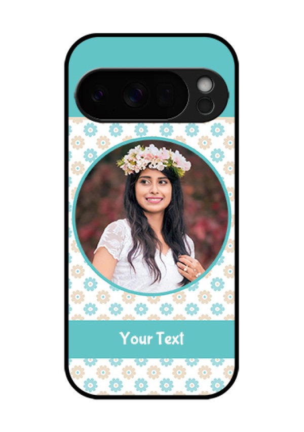 Google Pixel 10 Pro 5G Custom Glass Phone Case - Beautiful Flowers Design