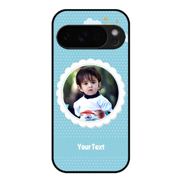 Google Pixel 10 Pro 5G Custom Glass Phone Case - Violet Pattern Design