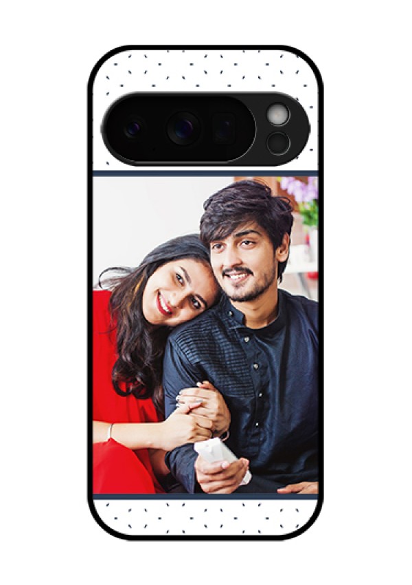 Google Pixel 10 Pro 5G Custom Glass Phone Case - Premium Dot Design