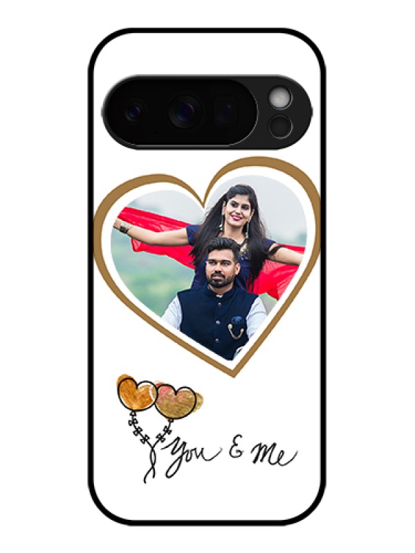 Custom Google Pixel 10 Pro 5G Custom Glass Phone Case - You & Me Design