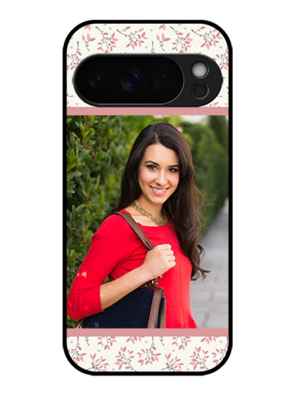 Custom Google Pixel 10 Pro 5G Custom Glass Phone Case - Stunning Floral Design