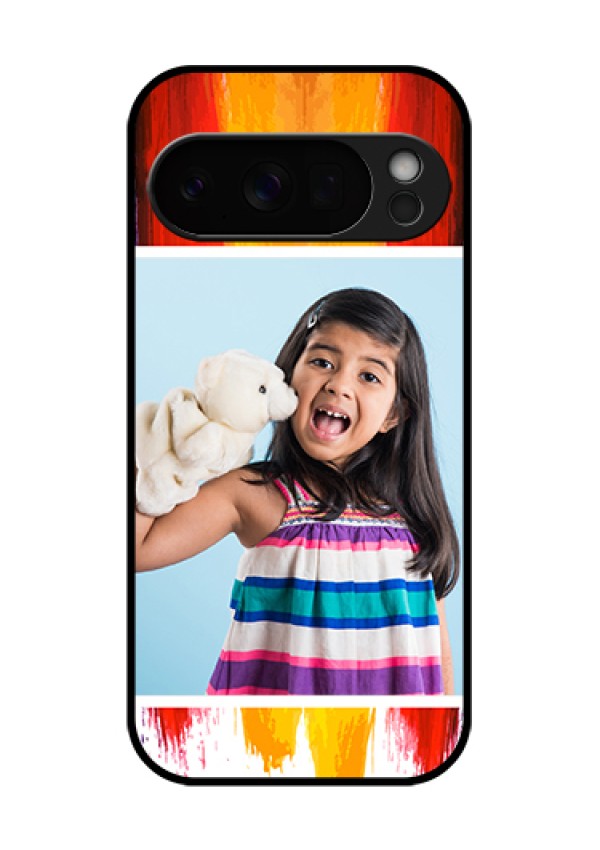 Google Pixel 10 Pro 5G Custom Glass Phone Case - Multi Color Design