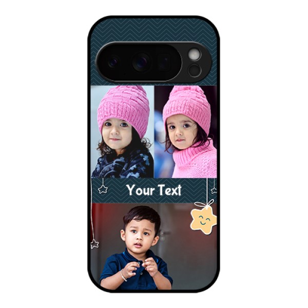Google Pixel 10 Pro 5G Custom Glass Phone Case - Hanging Stars Design