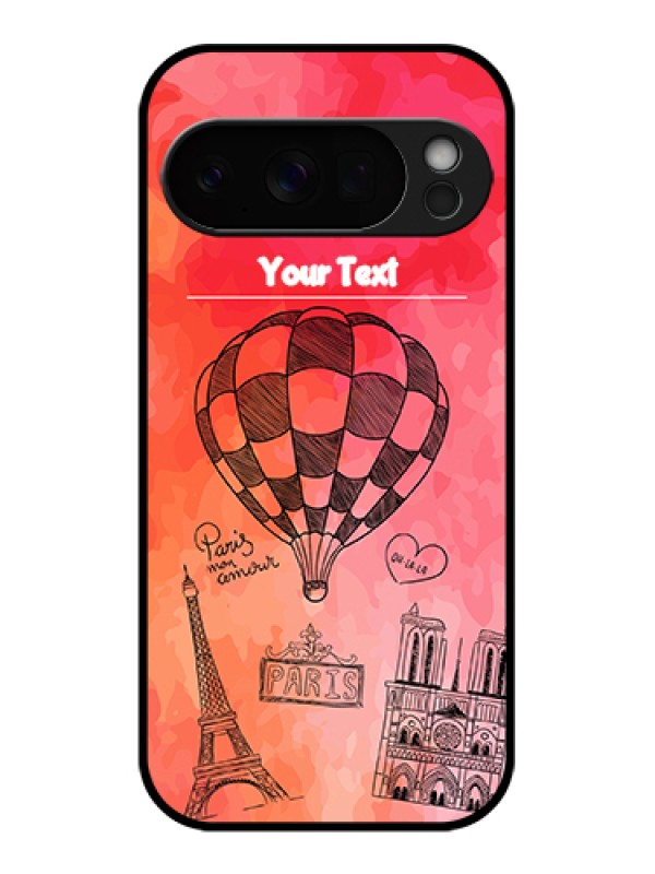 Custom Google Pixel 10 Pro 5G Custom Glass Phone Case - Paris Theme Design