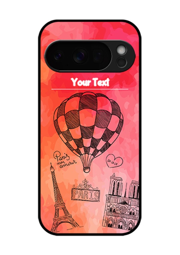 Google Pixel 10 Pro 5G Custom Glass Phone Case - Paris Theme Design