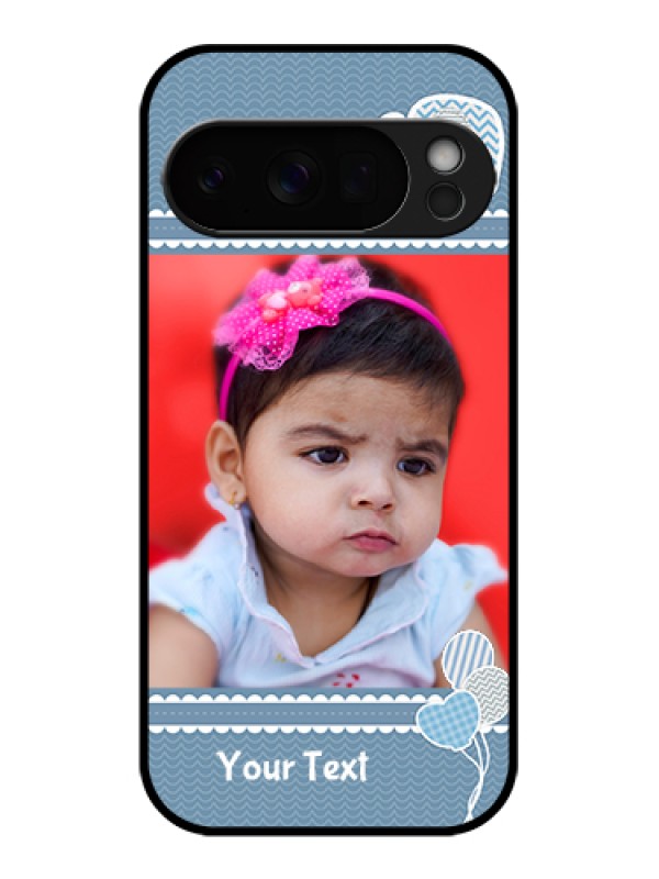 Custom Google Pixel 10 Pro 5G Custom Glass Phone Case - With Kids Pattern Design