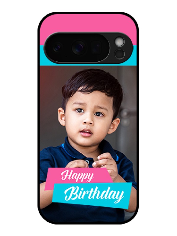 Custom Google Pixel 10 Pro 5G Custom Glass Phone Case - Image Holder With 2 Color Design