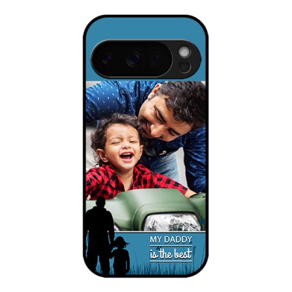 Google Pixel 10 Pro 5G Custom Glass Phone Case - Best Dad Design